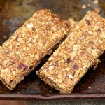 Almond, Peanut Butter and Dried Fruits Granola Bars