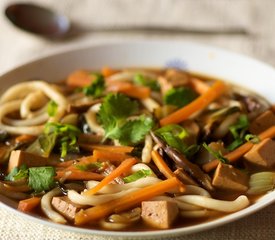 Asian Udon Noodle Soup