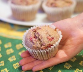 Strawberry-Rhubarb Muffins