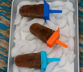 Coffee Fudge Popsicles