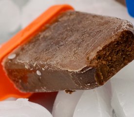 Coffee Fudge Popsicles