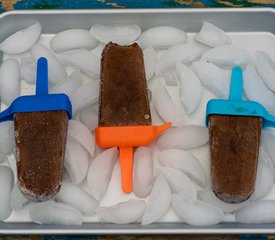 Coffee Fudge Popsicles