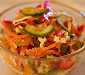 Korean Sweet-Sour Cucumber Salad