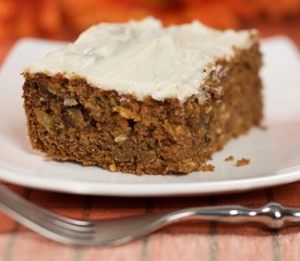 Moist Carrot Cake with Cream Cheese Frosting