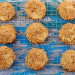 Sour Cream-Peach Muffins
