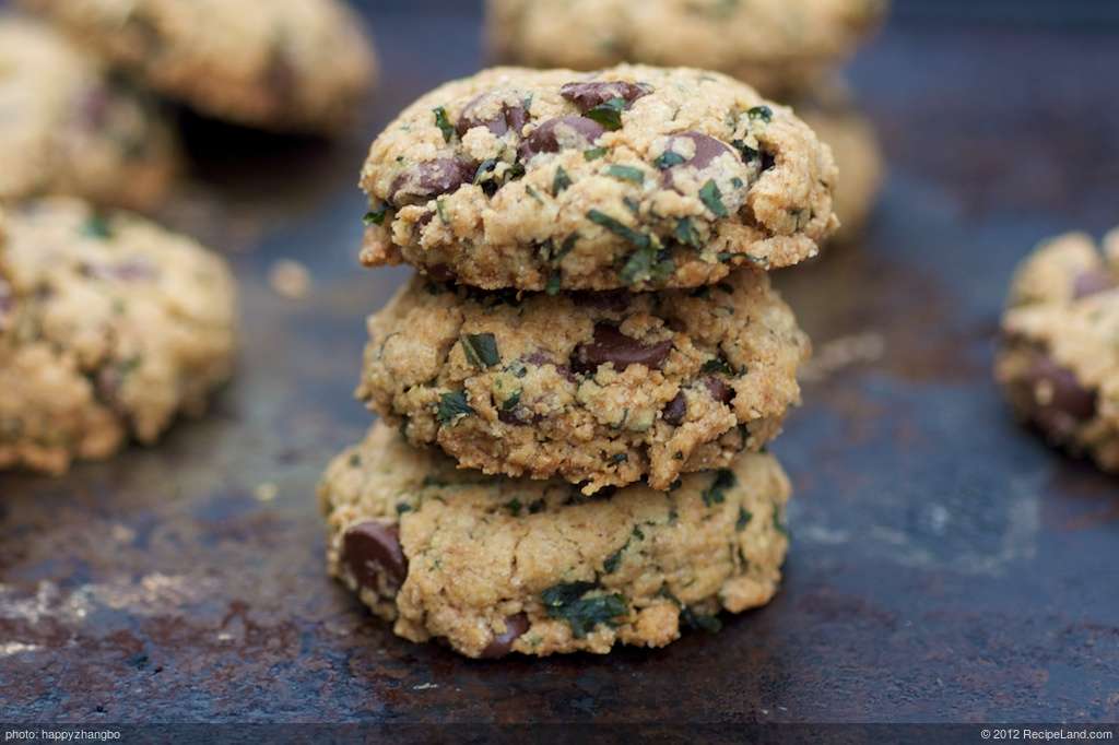 Fresh Mint Chocolate Chip Cookies recipe