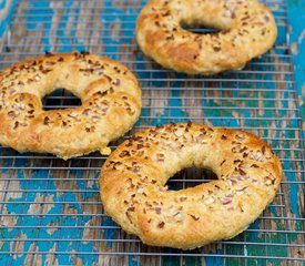 Bread Machine Onion Bagels