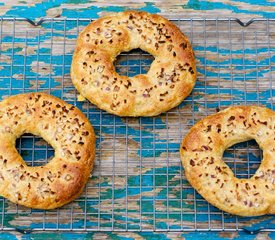 Bread Machine Onion Bagels