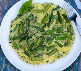 Asparagus and Mint Frittata 