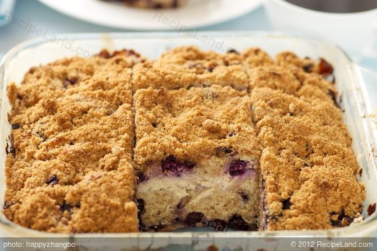 Blueberry Cream Cheese Coffeecake