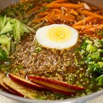 Korean Sweet and Sour Cold Noodles