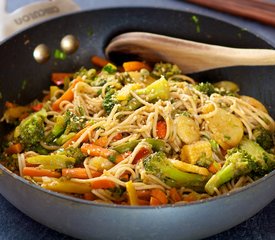 Stir-Fried Veggies with Soba Noodles