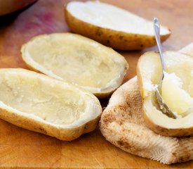 Indian Twice Baked Potatoes