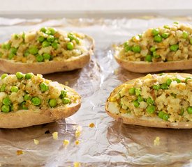 Indian Twice Baked Potatoes