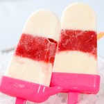 Strawberry and Oreo Popsicles 