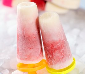 Strawberry and Oreo Popsicles 