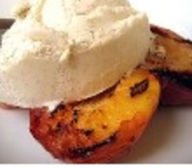 What's better with Ice Cream than Peaches!