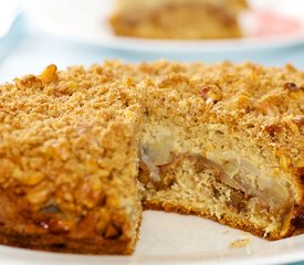 Pear Walnut Coffee Cake