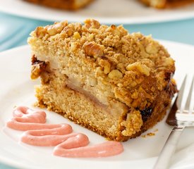 Pear Walnut Coffee Cake