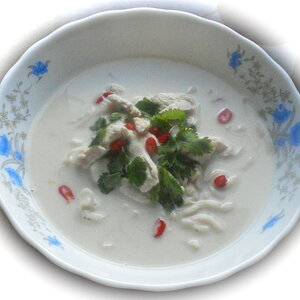Thai Chicken and Coconut Milk Soup (Tom Ka Gai or Kai Tom Ga)