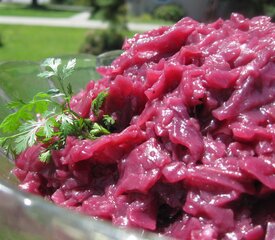 German Sweet And Sour Red Cabbage