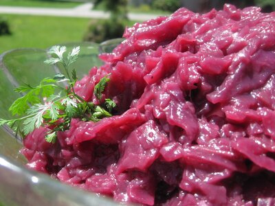 German Sweet And Sour Red Cabbage