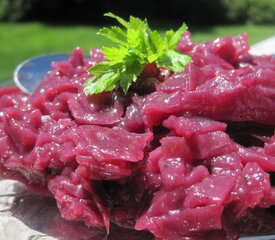 German Sweet And Sour Red Cabbage