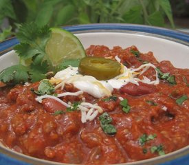 Slow-Cooked Chili