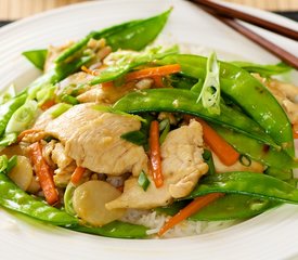 Chicken and Pea Pods