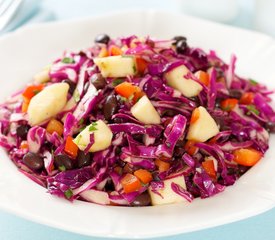 Black Bean Slaw with Soy Ginger Dressing