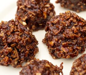 Chocolate No-Bake Oatmeal and Peanut Butter Cookies