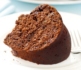 Super Moist Chocolate Zucchini Bundt Cake