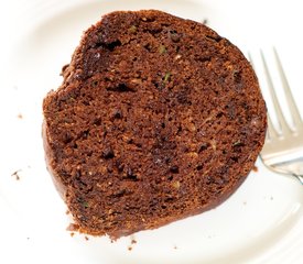 Super Moist Chocolate Zucchini Bundt Cake