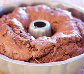 Super Moist Chocolate Zucchini Bundt Cake