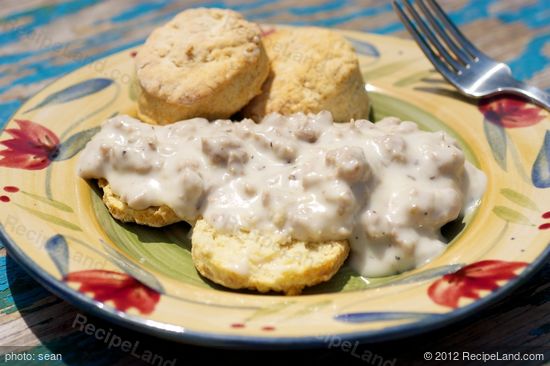 Gradma's Biscuits and Gravy