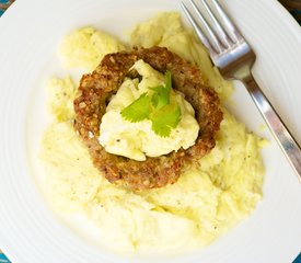 Baked Sausage Cups and Scrambled Eggs