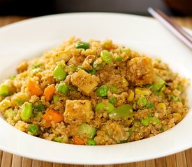 Chinese Quinoa and Edamame Salad