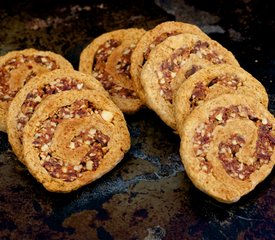 Date Nut Pinwheel Cookies