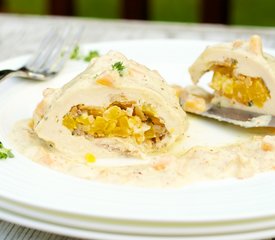 Apricot Stuffed Chicken Breasts