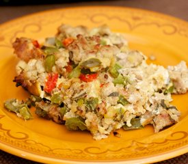 Egg and Sausage Strata