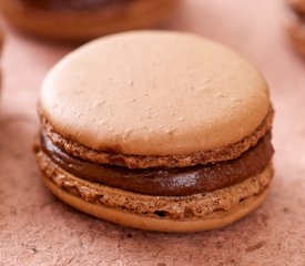 Chocolate Macarons with Chocolate Ganache