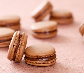 Chocolate Macarons with Chocolate Ganache