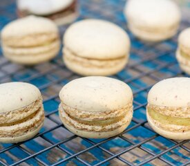 Vanilla Custard Macarons