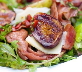 Grilled Figs, Prosciutto and Arugula Salad