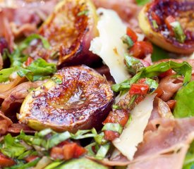 Grilled Figs, Prosciutto and Arugula Salad