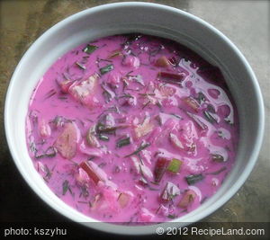 Chilled Vegetable Soup