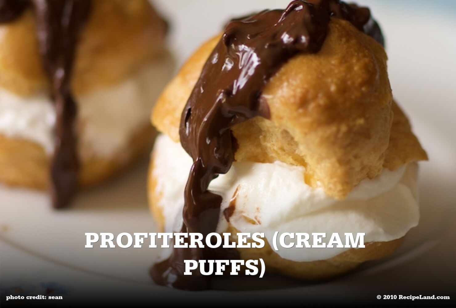 Profiteroles (Cream Puffs)