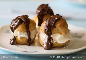 Profiteroles (Cream Puffs) recipe