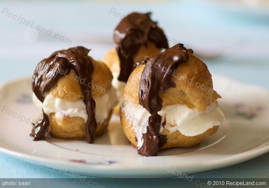 Profiteroles (Cream Puffs) Recipe