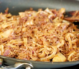 Caramelized Onion and Fennel Phyllo Tart with Goat Cheese